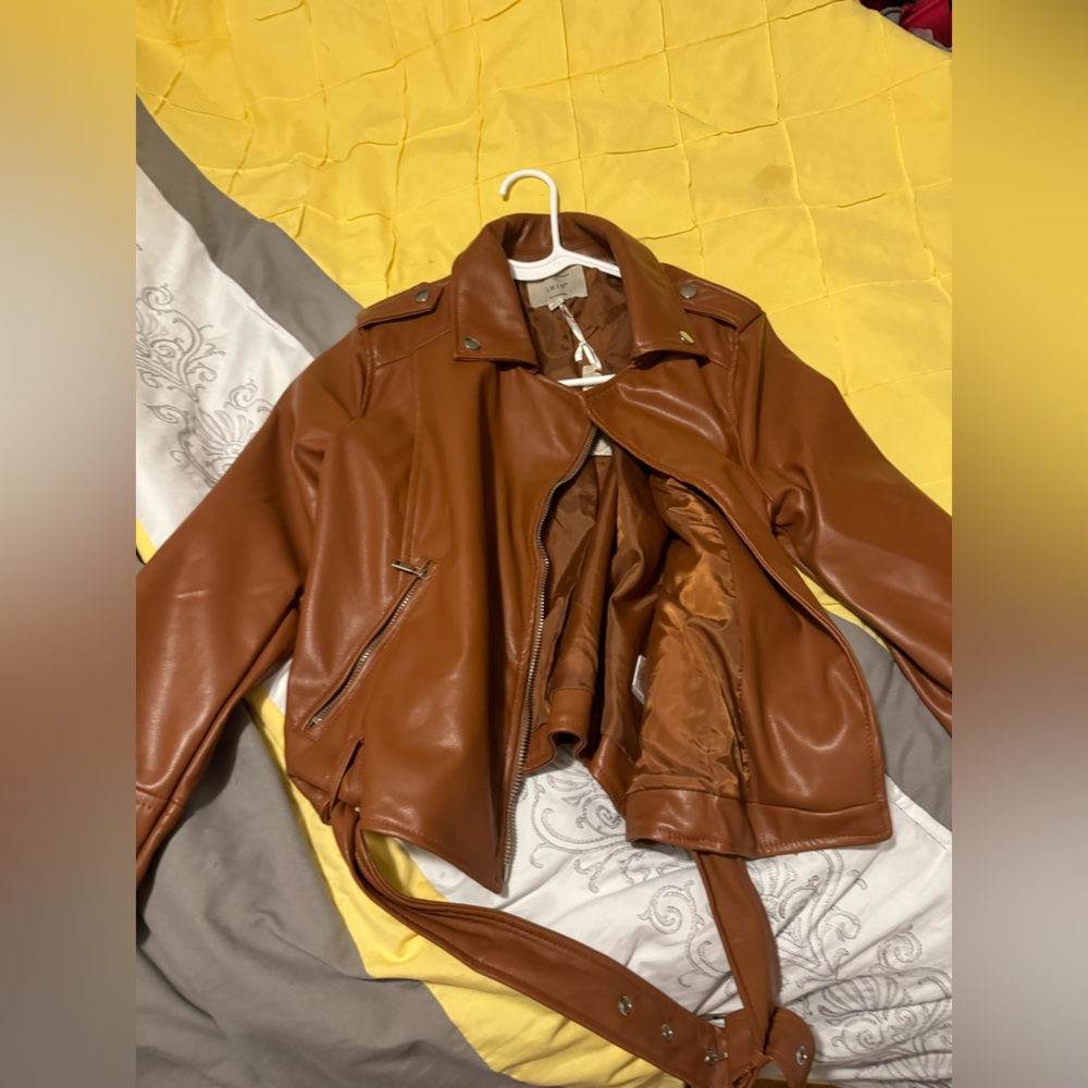 Brown Leather Jacket